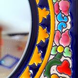 Set of 3 Artecer mirrors in cloisonned enamels