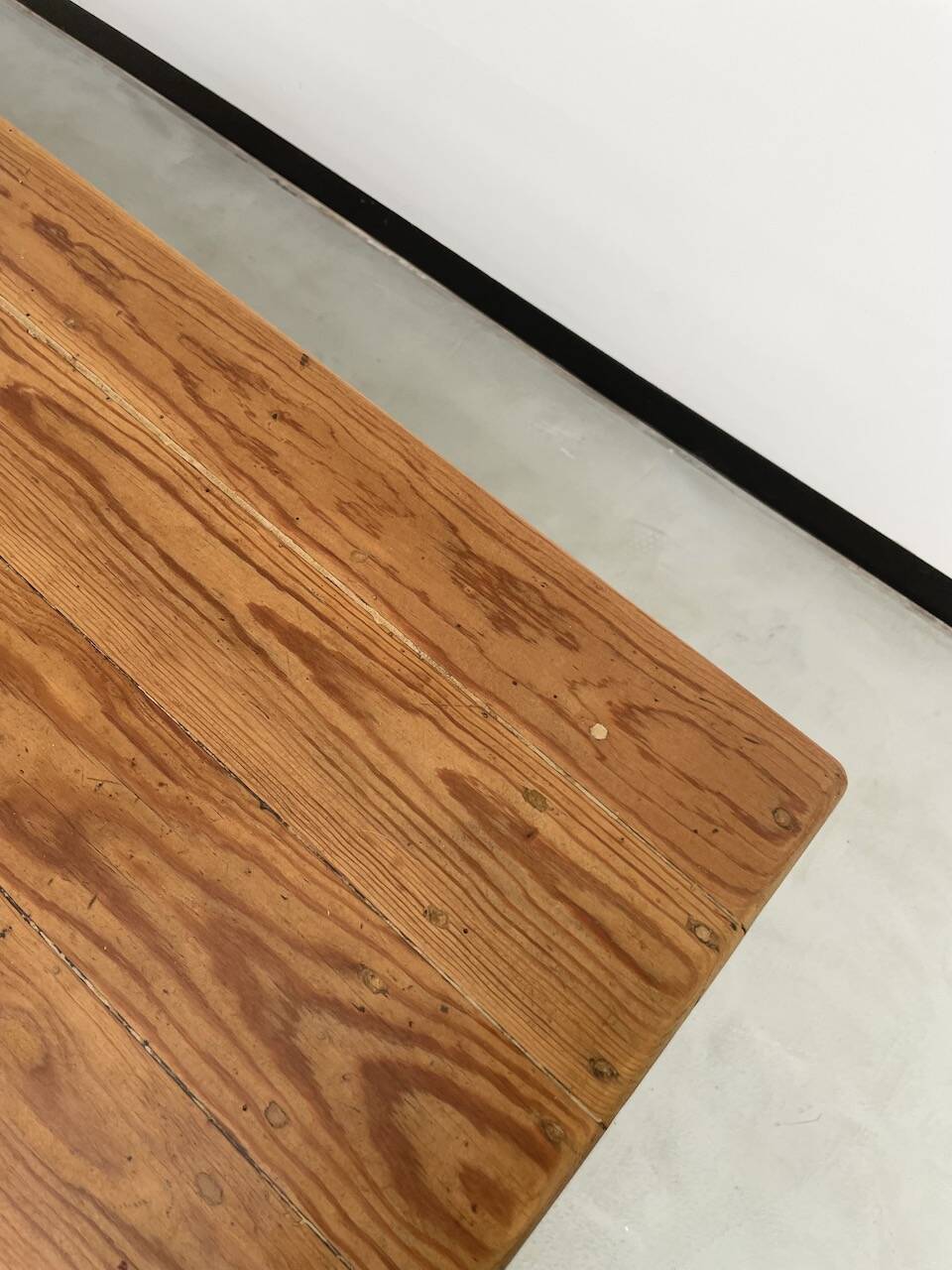 Pine and oak farmhouse table 220 cm