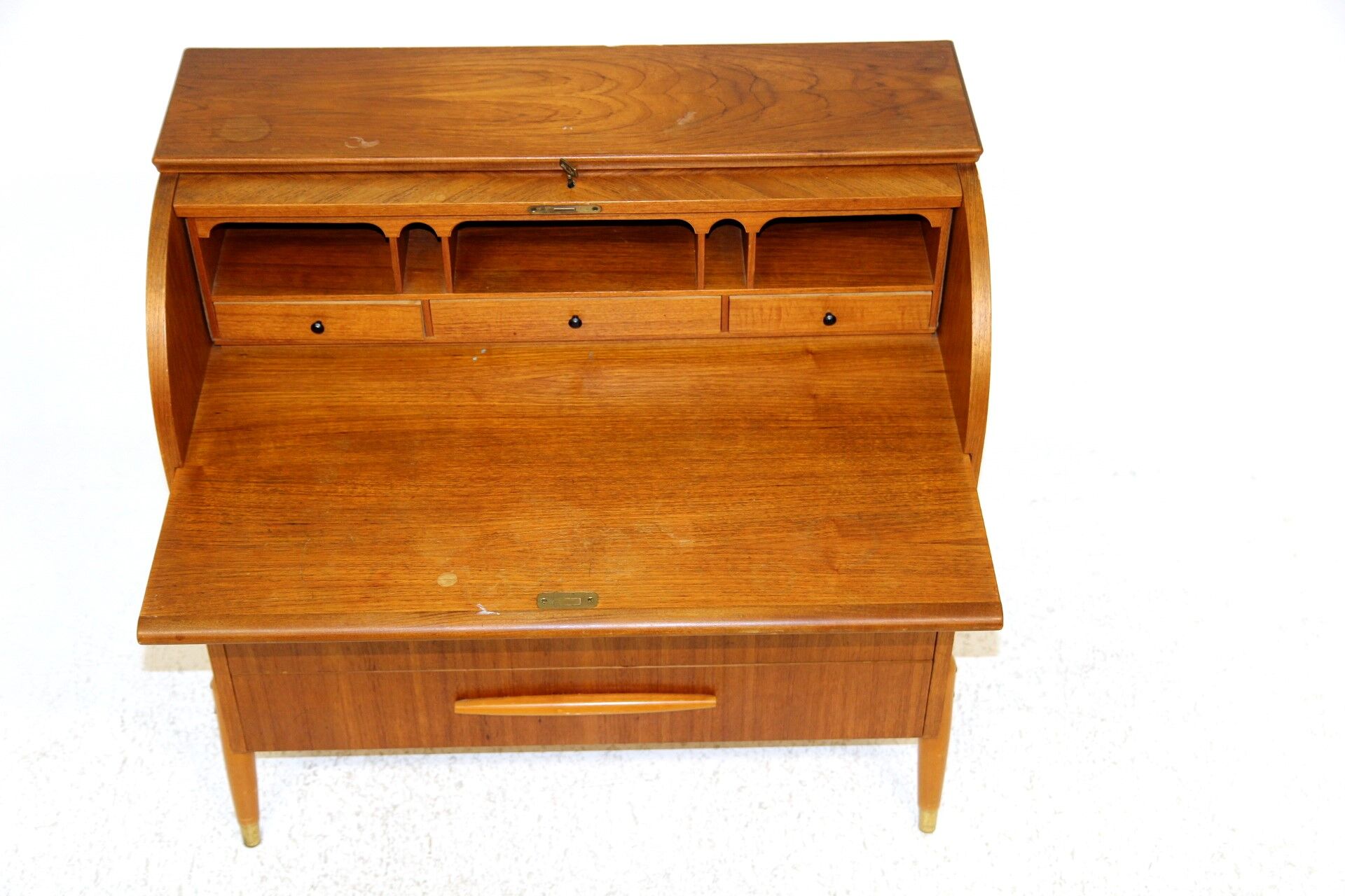 Teak secretary, Bröderna Gustafssons Träindustri, Sweden, 1950