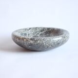 Black marble vide poche trinket bowl, Belgium 1960s.