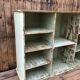 Wooden locker cabinet