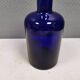 Huge blue glass vase by Otto Brauer for Holmegaard Denmark 1960s