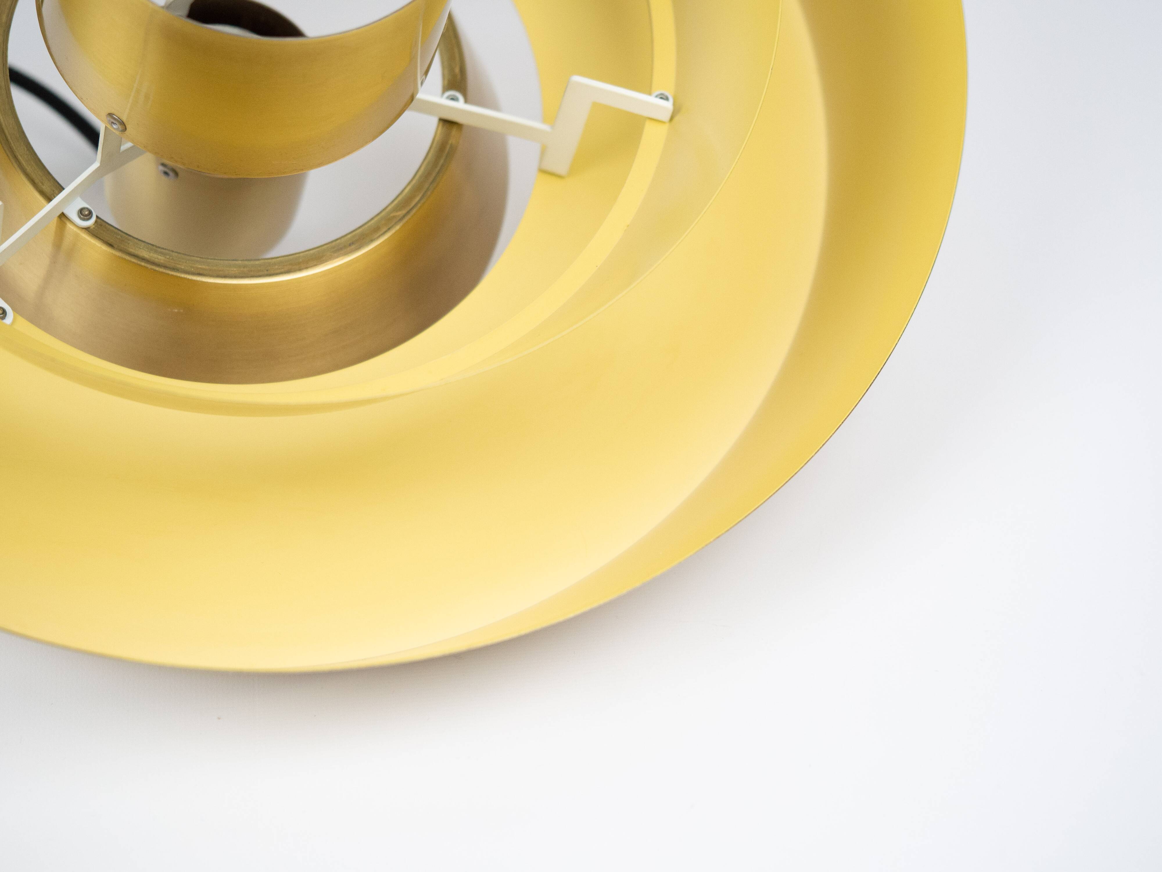 Danish vintage pendant lamp Nova by Jo Hammerborg, Fog og Morup, 1963