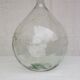 Large old lady Jeanne in transparent glass