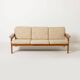 3 seater Mid-century Modern Teak sofa by Arne Wahl Iversen for Komfort