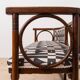Josef Hoffmann Attributed Vienna Secession Bentwood Bench or Settee, Thonet