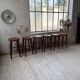 6 vintage Baumann bar stools