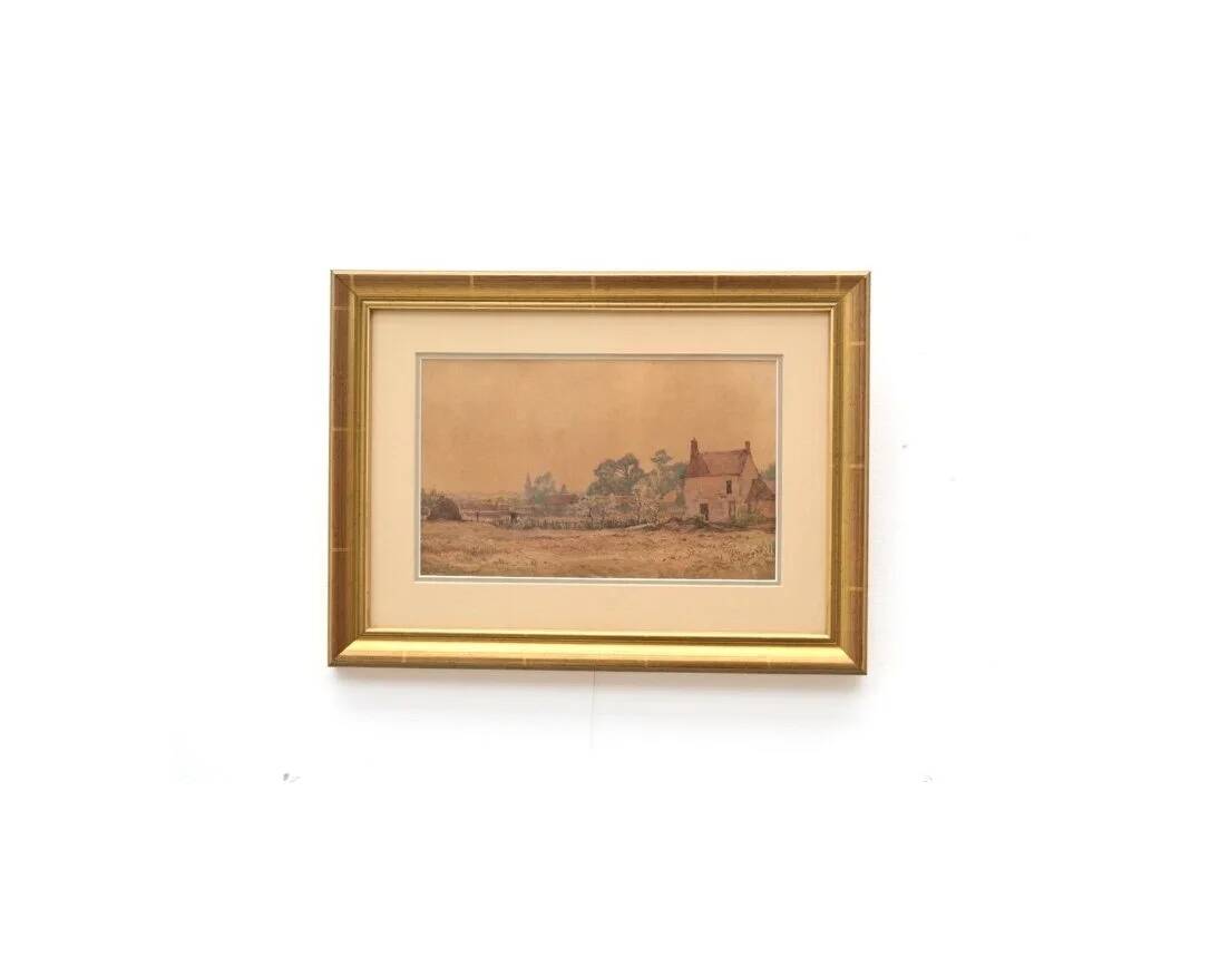 Watercolor by Paul Roux, 19th century