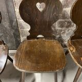 Wooden chairs