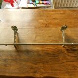 Glass bathroom shelf