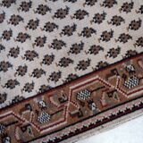 Tapis vintage fait main Seraband indien – 73 cm x 143 cm