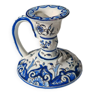 Handmade ceramic candle holder (Rouen)