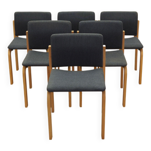 6 chaises danoises par - fritz