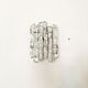 Modern ice glass wall lamp by J.T. Kalmar  for Franken KG