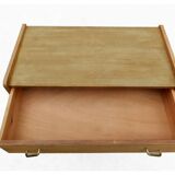 Vintage dresser 1950 solid wood compass feet