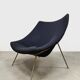 Vintage design Artifort 'Oyster' lounge chair Pierre Paulin F157