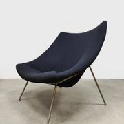 Vintage design Artifort 'Oyster' lounge chair Pierre Paulin F157