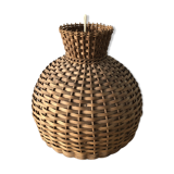 Vintage rattan pendant light