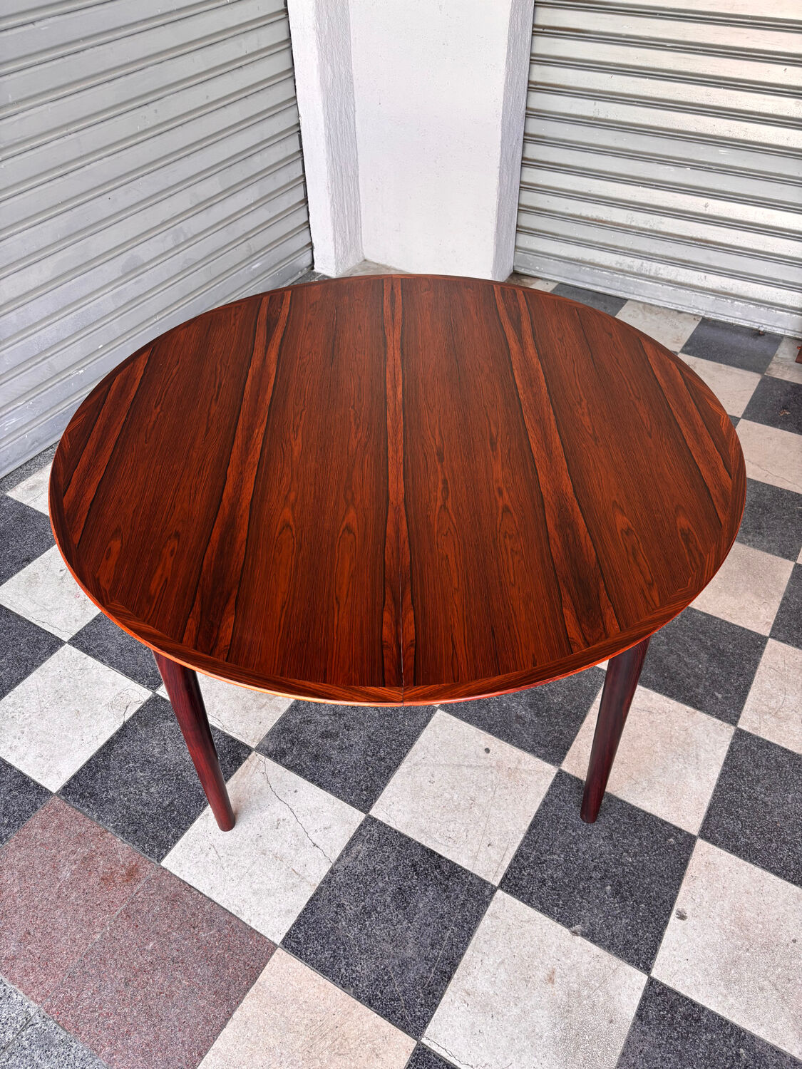 Table Arne Vodder en palissandre