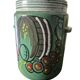 pot + enamelled ceramic sangria glasses