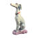 Large Sitting Greyhound Statue in Concrete / Cement - Garden Decoration or