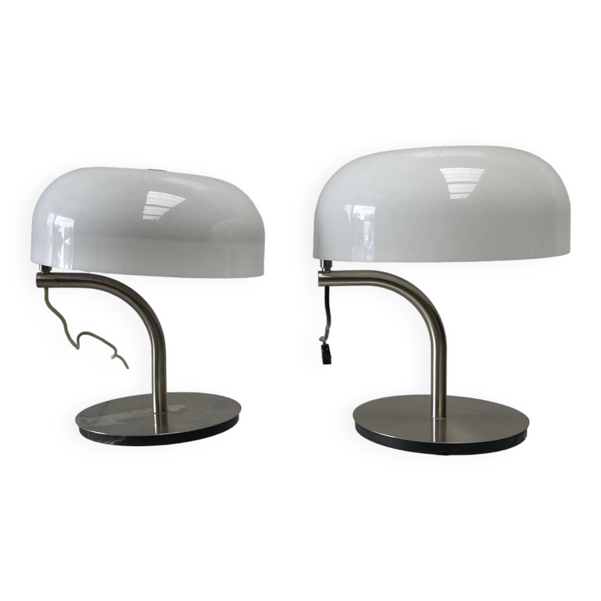 Pair of table lamps by Giotto Stoppino for Valenti, 1980s