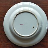 Assiette creuse en terre de fer Boulenger & Cie Choisy