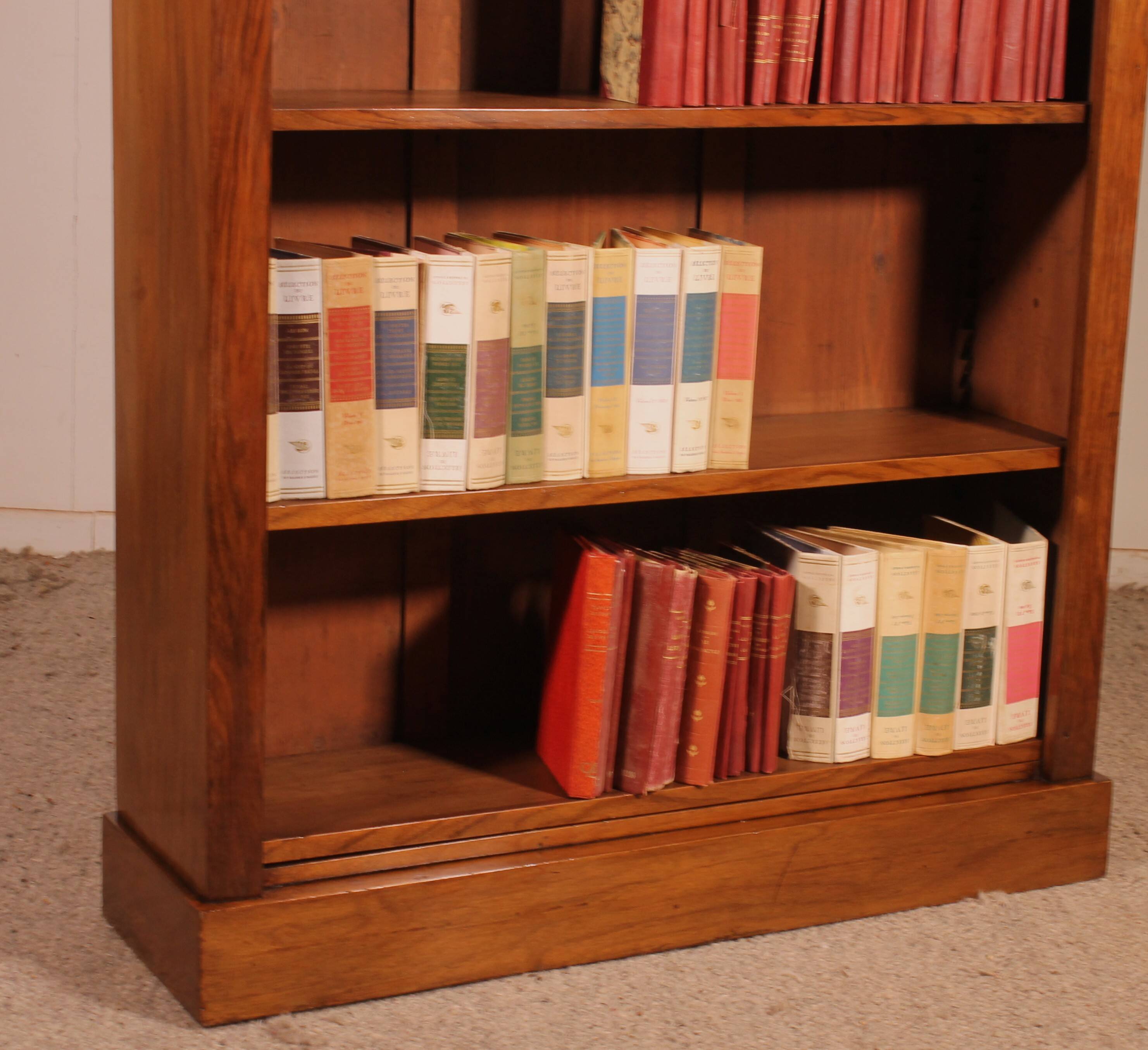 open walnut library - 19th century