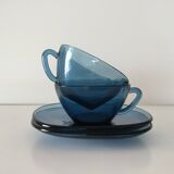 Vintage blue cups - 1970s