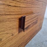 Scandinavian rosewood and chrome sideboard, 60s