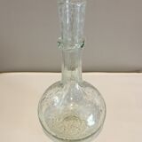 Bubbled glass soliflore vase