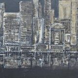 Painting a.florian "new york" 1981