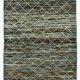 Hand-Knotted Turkish Contemporary 79 cm x 269 cm Blue Wool Runner Carpet