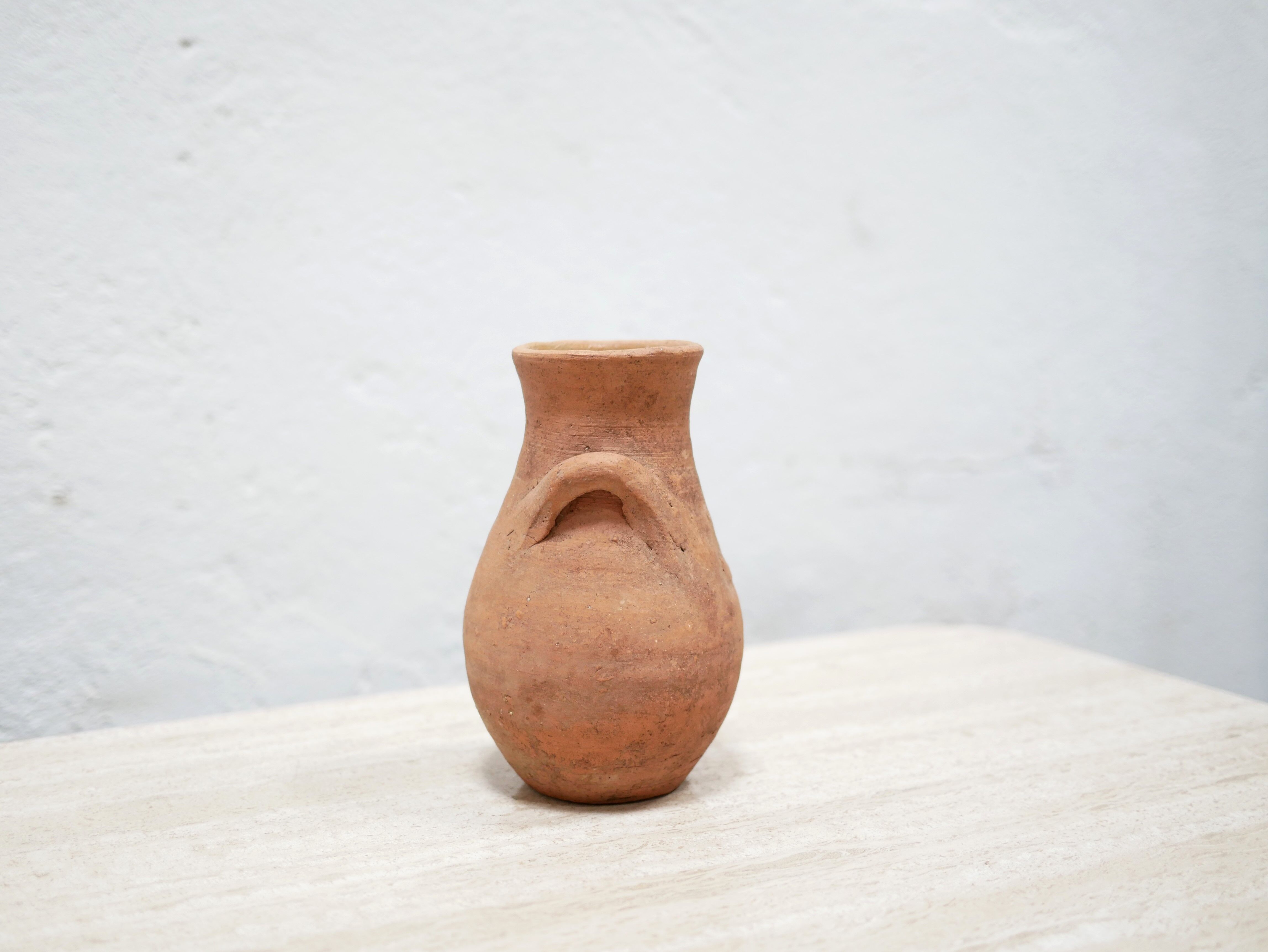 Vintage terracotta vase