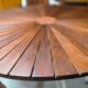 Salon de jardin vintage scandinave Daneline Teck Danemark 1960"