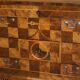Rare commode with continental marquetry parquetry circa 1780