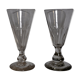 Duo of absinthe glasses
