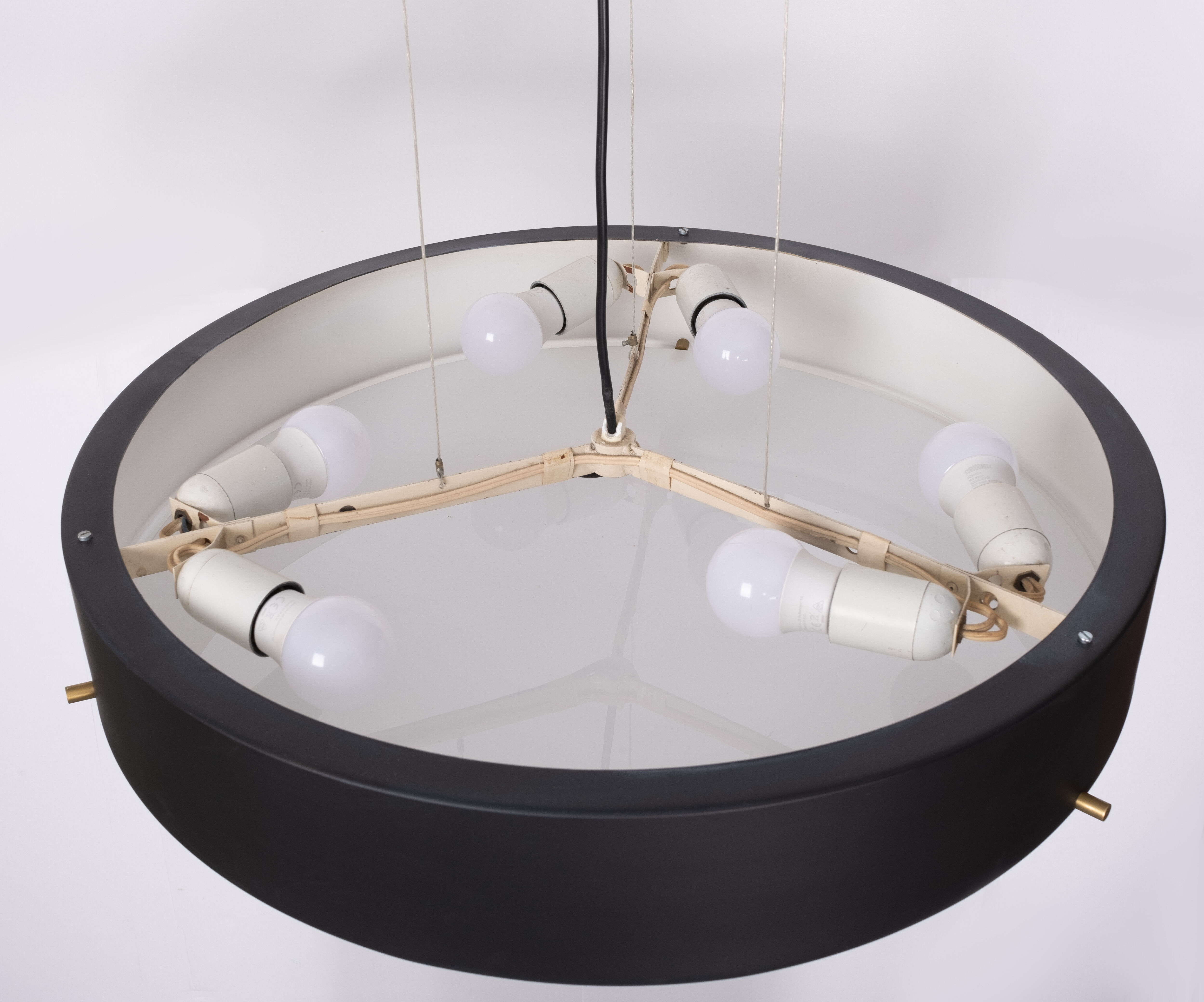 Bruno gatta stilnovo pendant lamp 1954, model 288