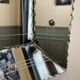 1940s mirror with glazing beads