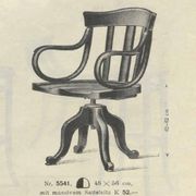 Thonet swivel armchair no. 5541