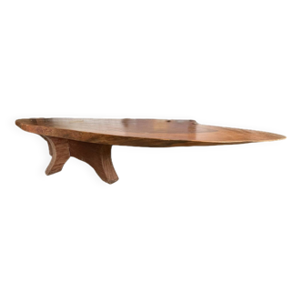 Solid exotic wood table – 2.3 m – unique piece from Brazil