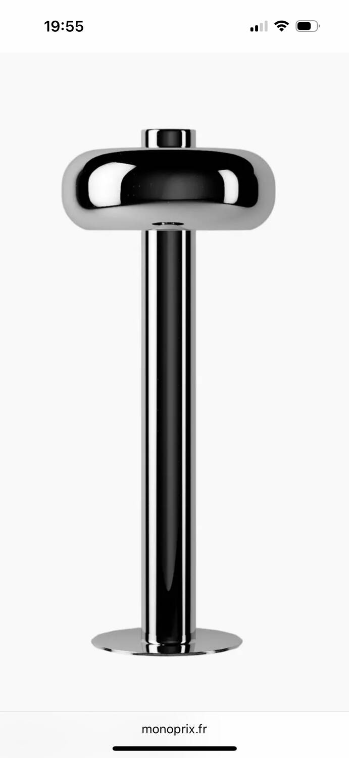 Chrome floor lamp - Benjamin desk for Monoprix