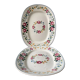 Lot de 2 plats Digoin Sarreguemines, modèle « Piccola »