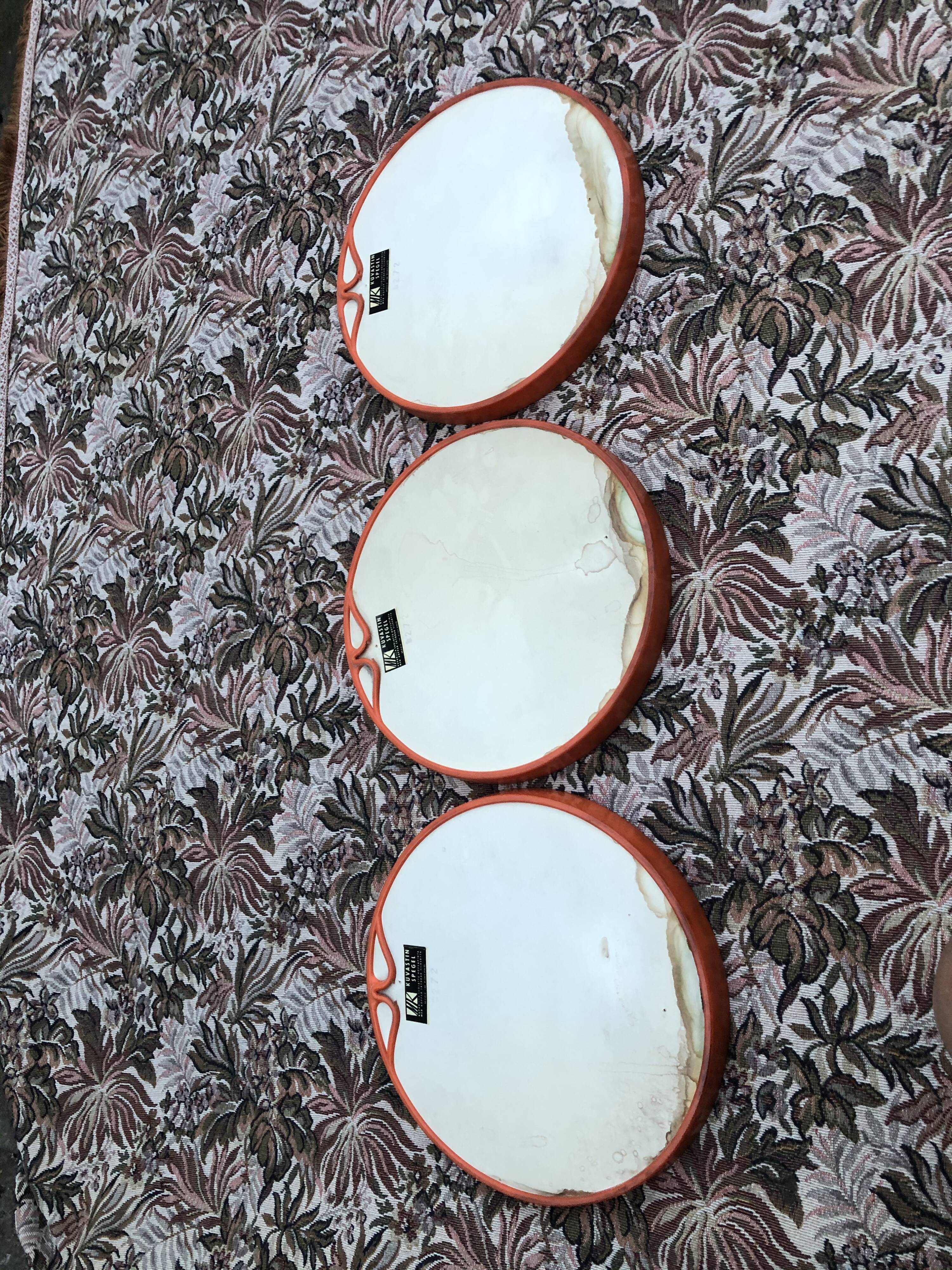 Set of 3 mirrors