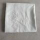 Large antique linen and cotton tablecloth 230x154.