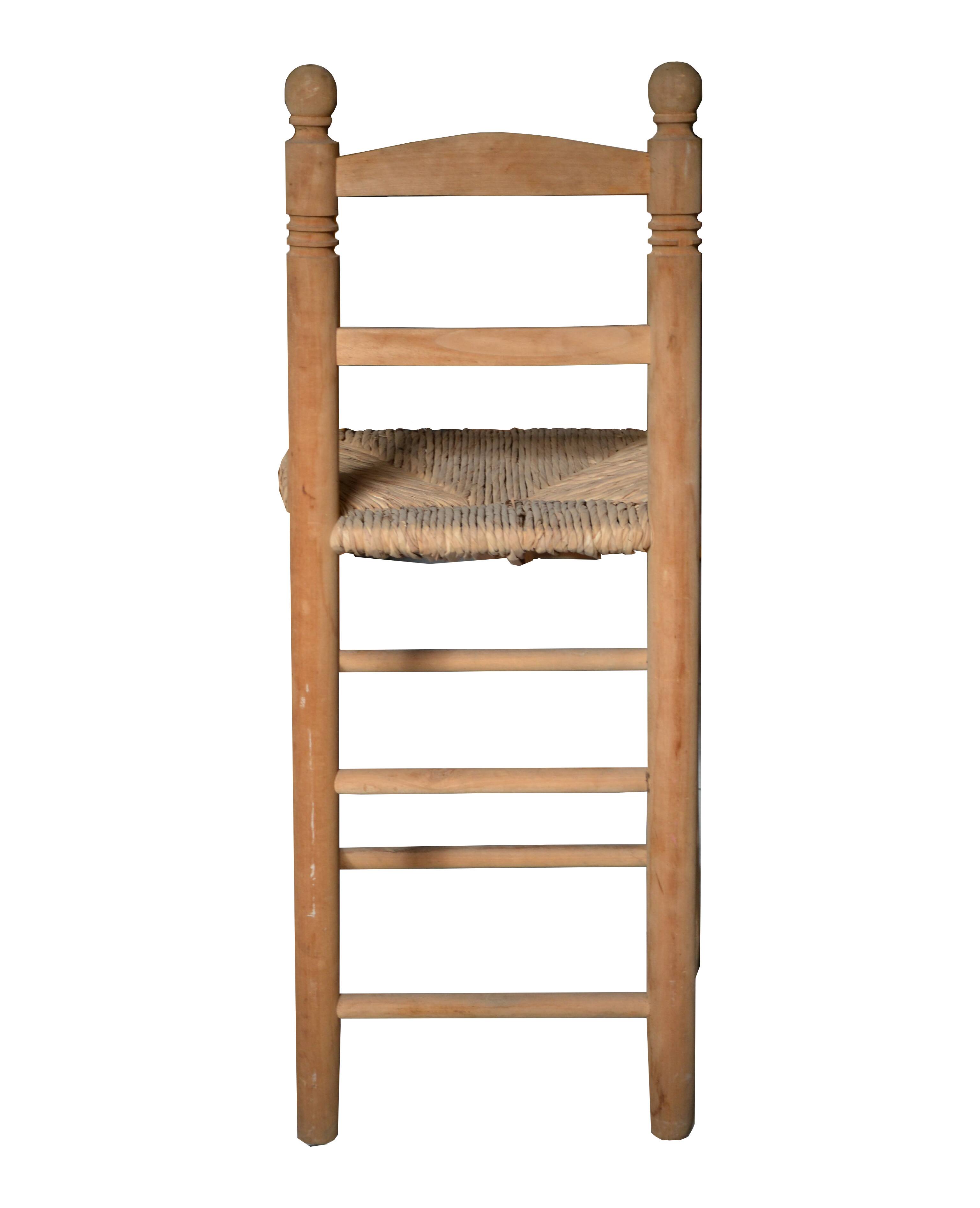 Wooden high chair
