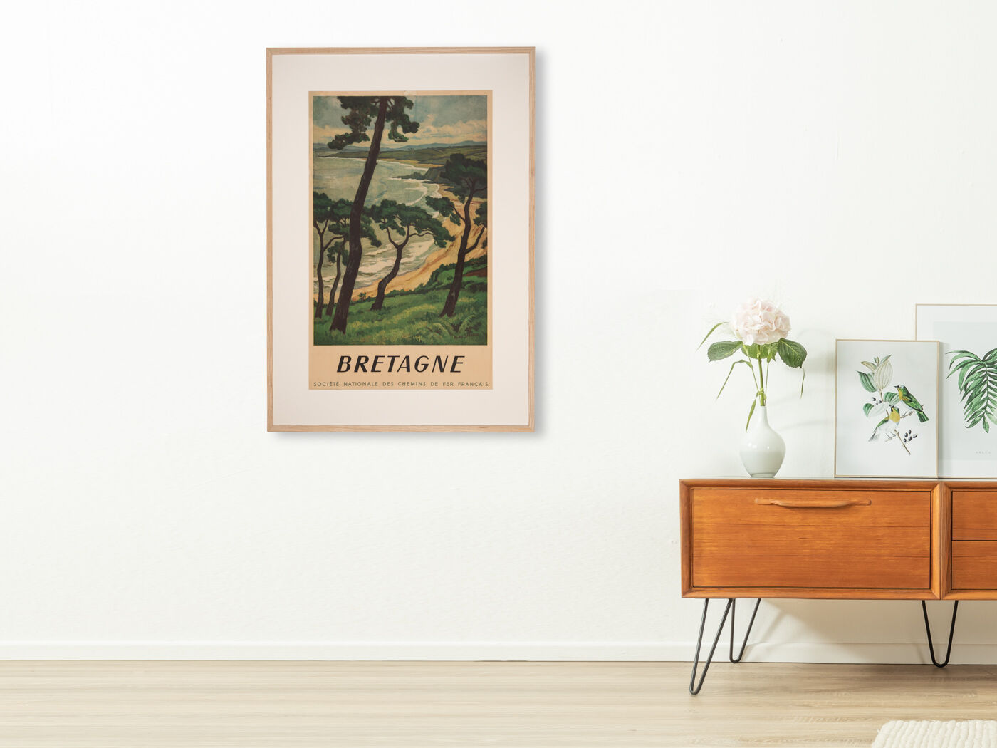 Bretagne, Affiche de voyage SNCF, 86 x 123 cm