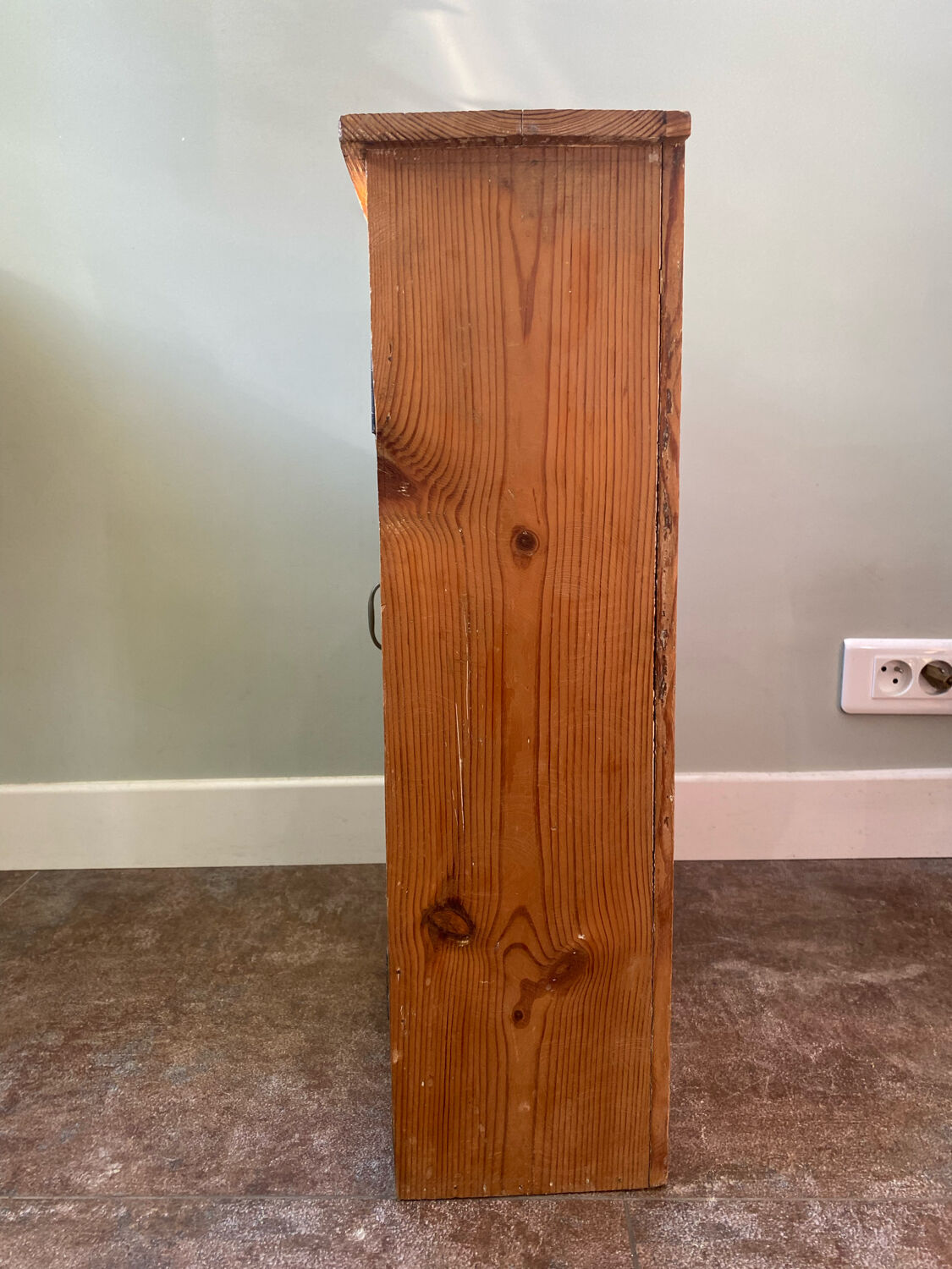Armoire à pharmacie vintage en bois