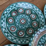 Set of 6 old Robert Picault dinner plates 24cm