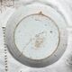 Antique French Earthenware Plate 18th Century NEVERS Floral Pattern